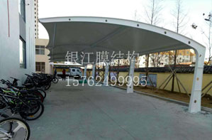煙臺小區(qū)車棚